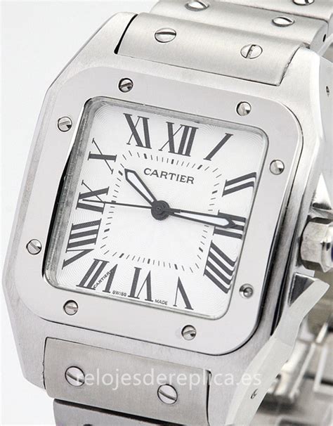 cartier santos 100 falso|cartier santos serial number.